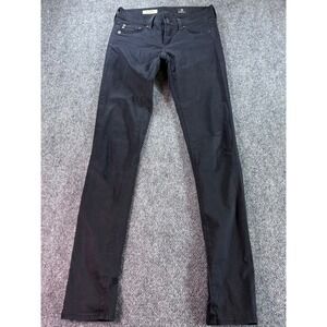 AG Adriano Goldschmied The Jegging Women 24R Black Super Skinny Stretch Jeans